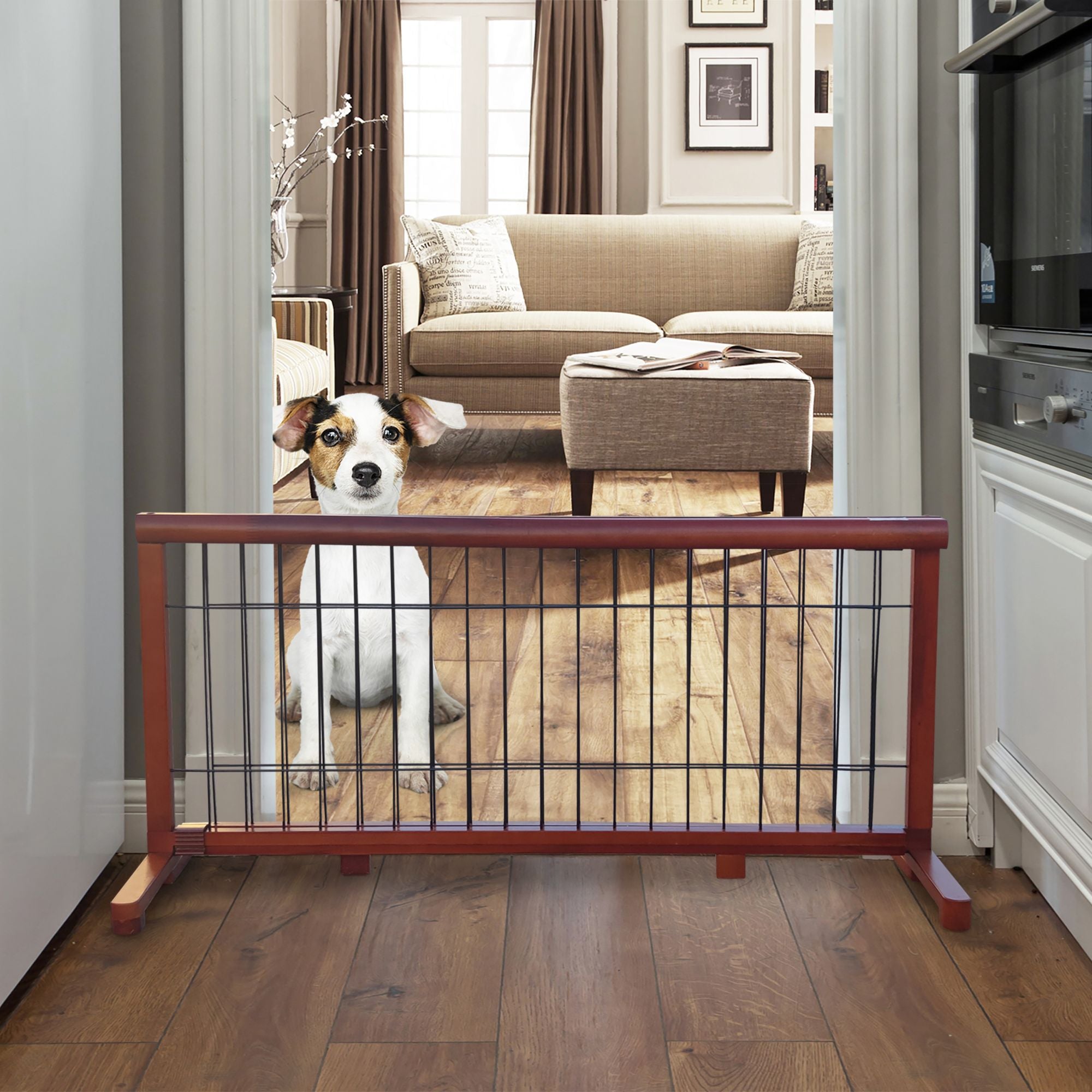 Dog pen -GRAY-QUEEN