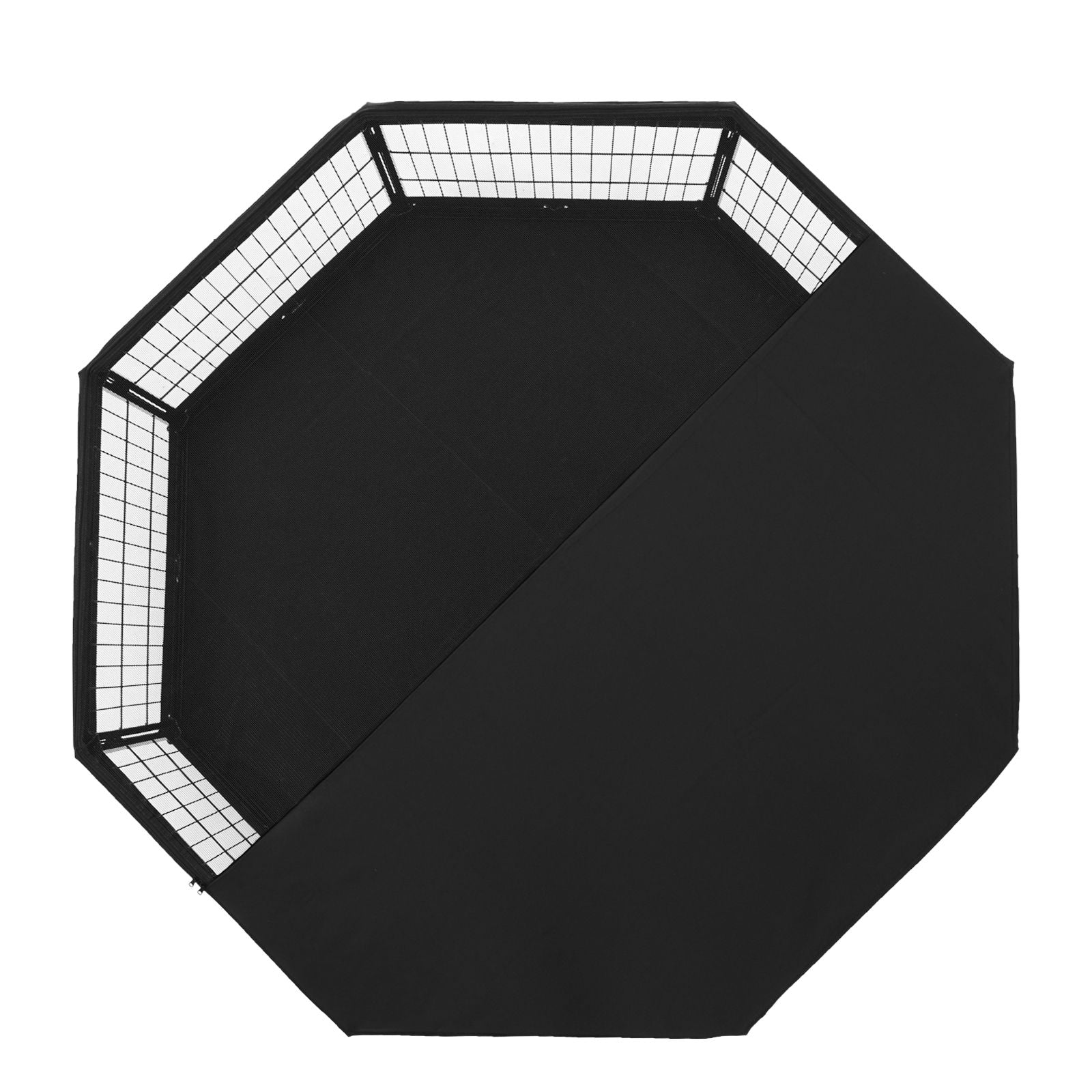 Foldable structured Dog Playpen with Top Cover & Ground Mat
