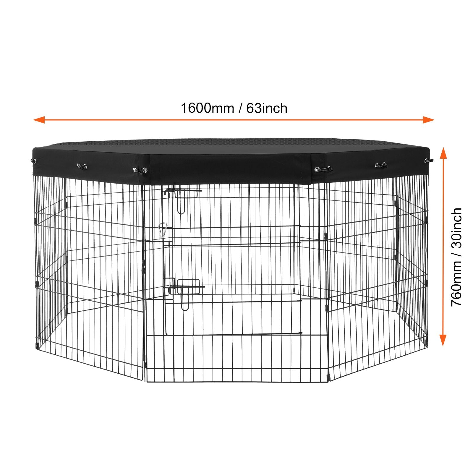 Versatile Foldable structured Dog Playpen for Indoor & Outdoor Use