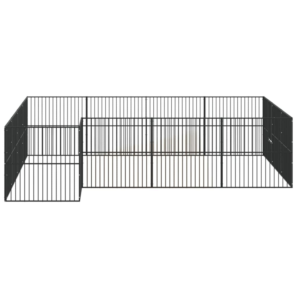 Large Galvanized structured Dog Playpen - everyday & Spacious