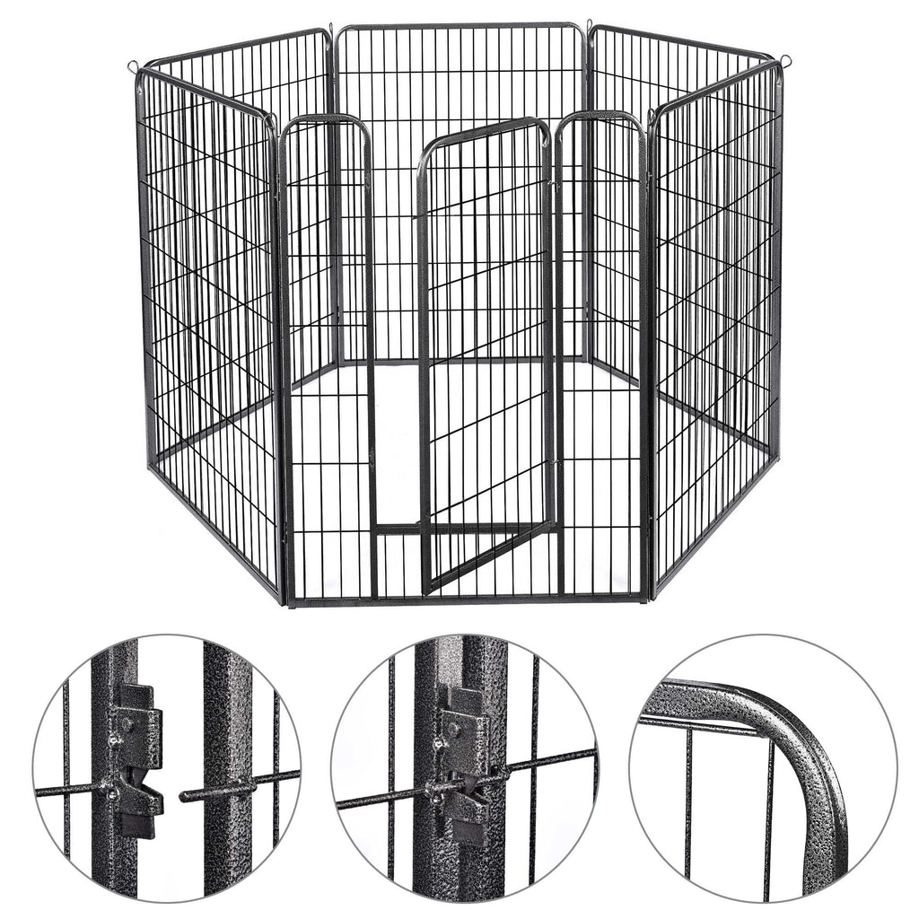 Dog Playpen Fence Outdoor for Yard