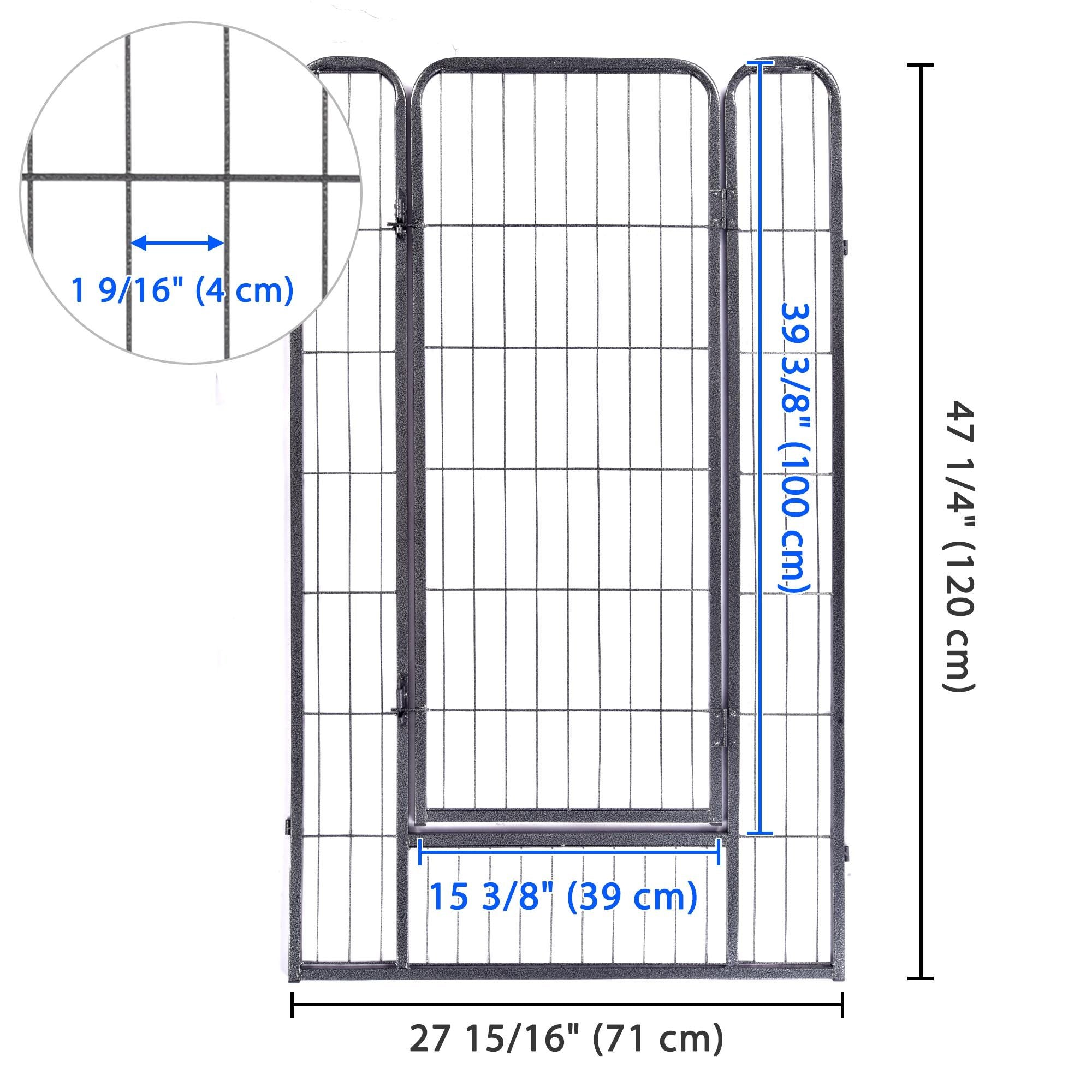 Dog Playpen Fence Outdoor for Yard