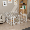 Give Your Pup a Spacious Kingdom: 24" Metal Playpen for Indoor & Outdoor Fun