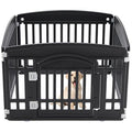 Dog Playpen Safe & Secure Indoor/Outdoor Pet Fence | Folding & Portable | Ideal for Small to Medium Dogs | Easy to Clean