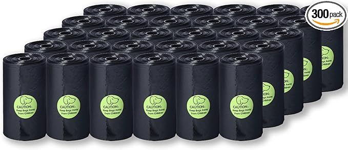 Dog Poop Bags value pack300 Strong Poop Bags for Dogs