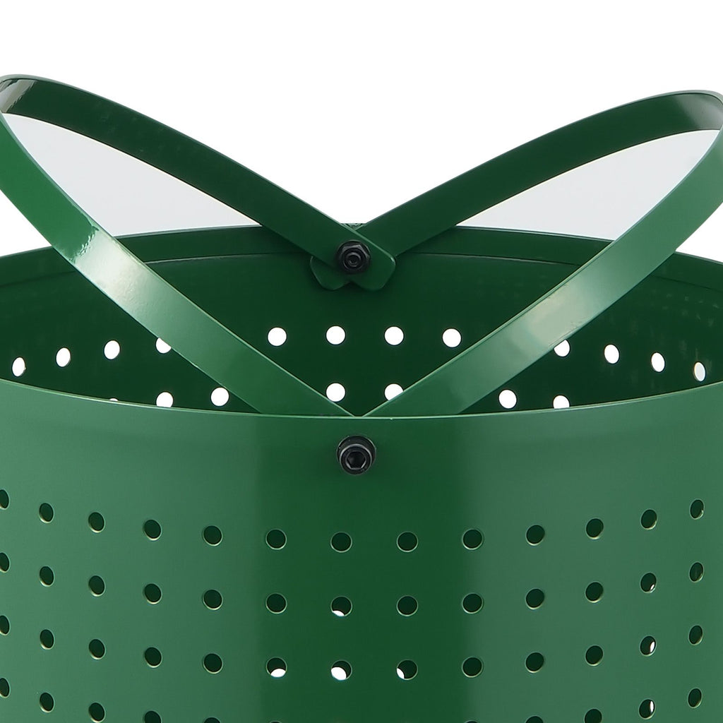 Dog Poop Trash Can with 50 Liner Bags, 11.5 Gallons Outdoor Dog Waste Bin with Lid & Liner Clip for Pet Waste Station, Dog Waste Disposal Container for Garden Backyard Park