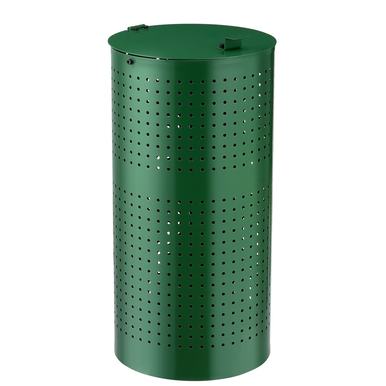 Dog Poop Trash Can with 50 Liner Bags, 11.5 Gallons Outdoor Dog Waste Bin with Lid & Liner Clip for Pet Waste Station, Dog Waste Disposal Container for Garden Backyard Park