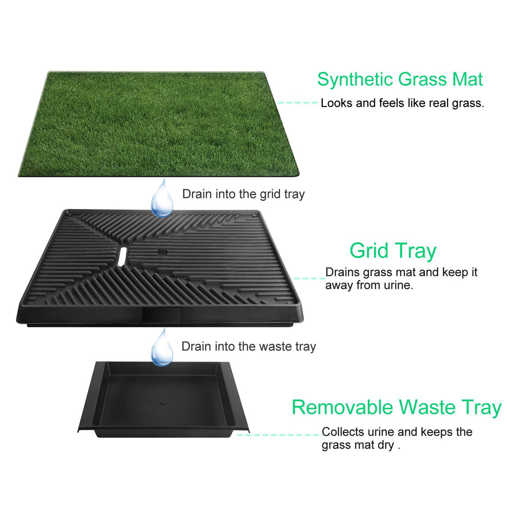 Artificial Grass Dog Potty Training Pad for Indoor Use