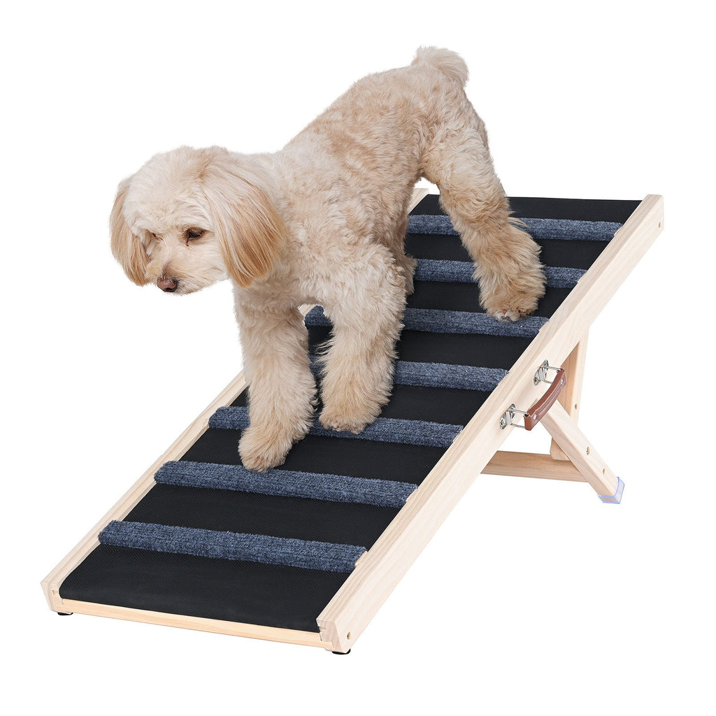 Give Your Furry Friend a Safe & Easy Climb with Our Adjustable Dog Ramp