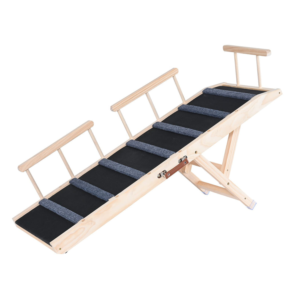 Help Your Pet Climb Safely with the VEVOR Adjustable Dog Ramp