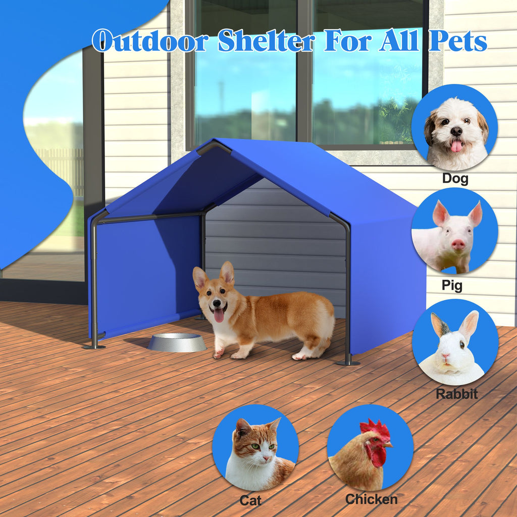 Portable Dog Shade Shelter – UV & Water Resistant Outdoor Tent
