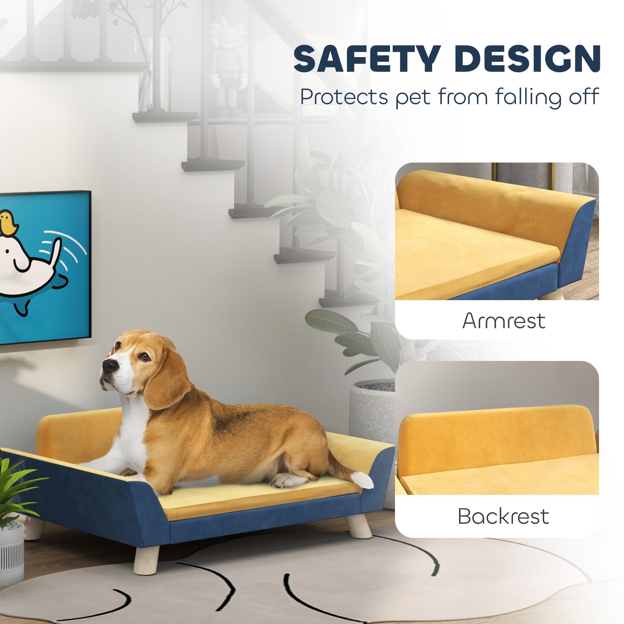 Give Your Small Dog a Cozy Couch of Their Own – Plush, Washable & Non-Slip