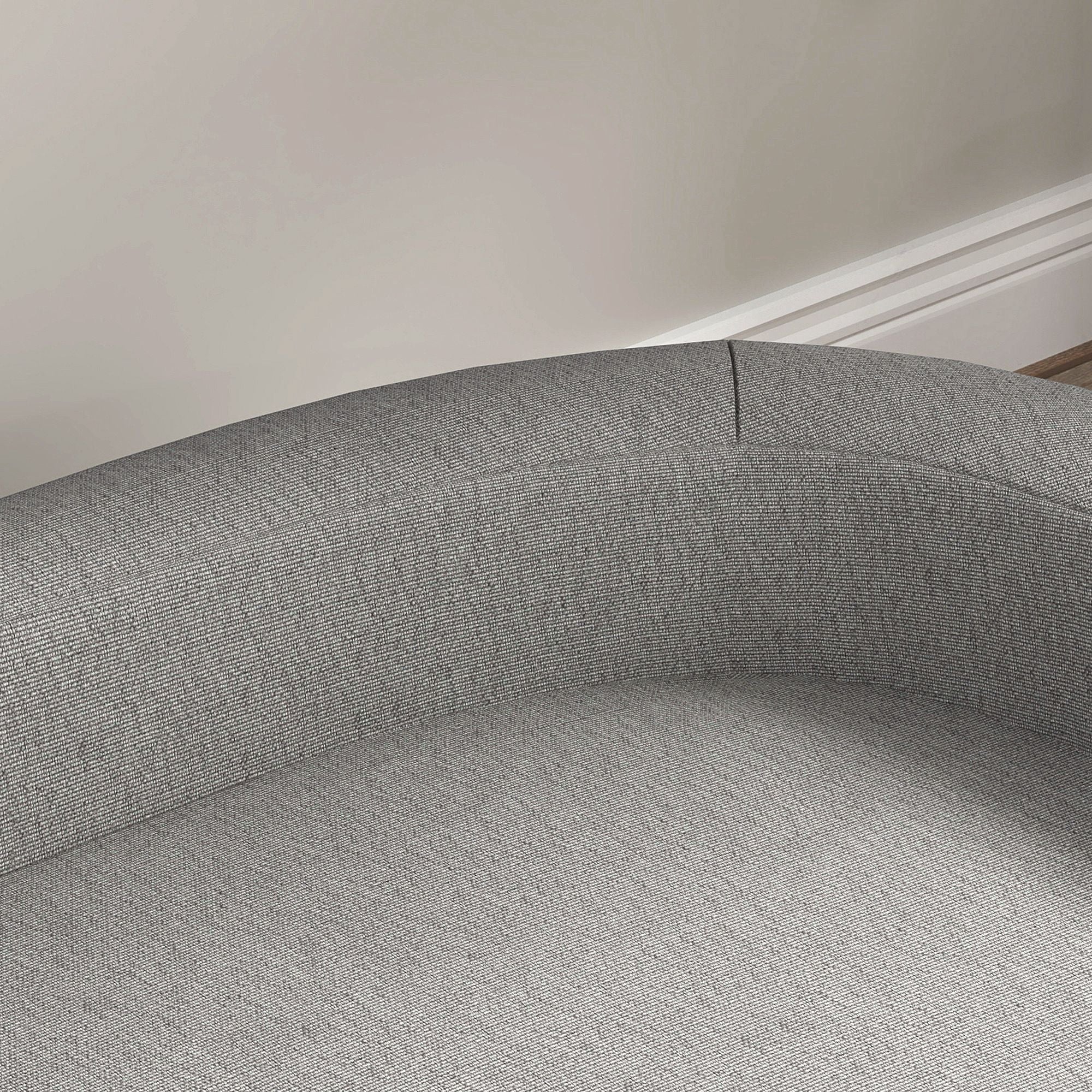 Elevated Dog Sofa Bed with Washable Cushion and MDF Frame