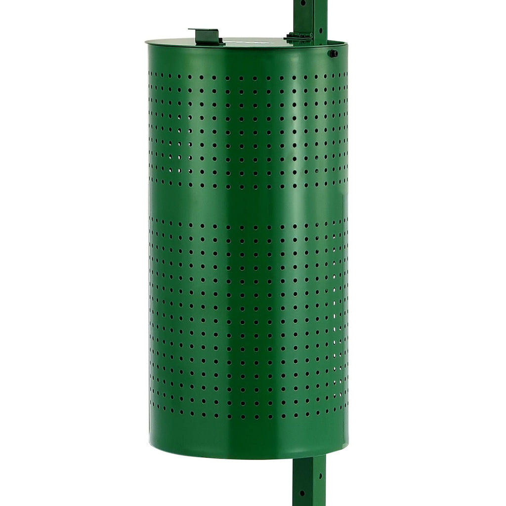 Dog Waste Station, Commercial Dog Poop Station, 11.5 Gallons Pet Waste Bin with 50 Can Liners, Bag Dispenser & 600 Waste Bags, Outdoor Dog Waste Disposal System for Backyard