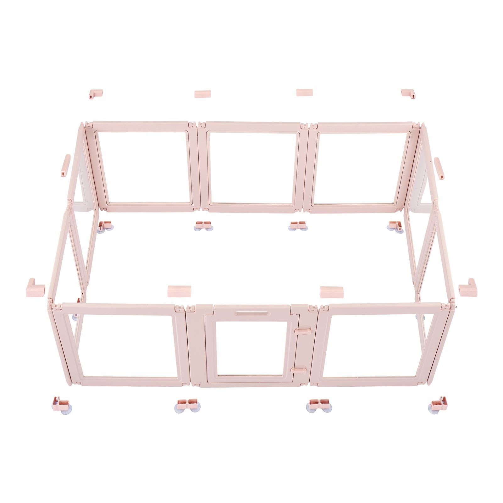 Dog Whelping Box, lightweight Dog Whelping Pen for Medium Sized Dogs, water-ready Transparent