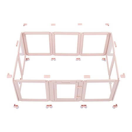 Dog Whelping Box, lightweight Dog Whelping Pen for Medium Sized Dogs, water-ready Transparent