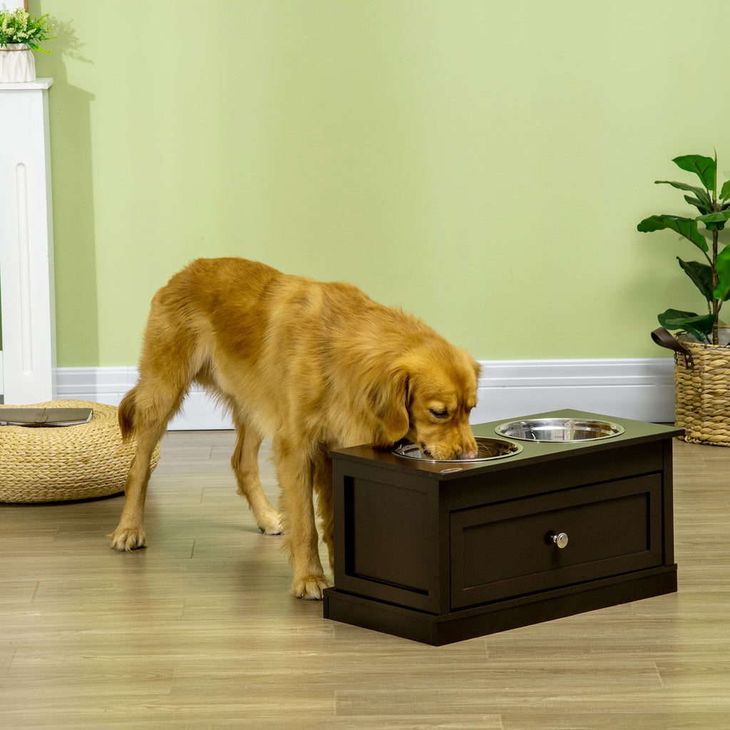 Elevate Your Large Dog's Dining Experience with Style and Storage