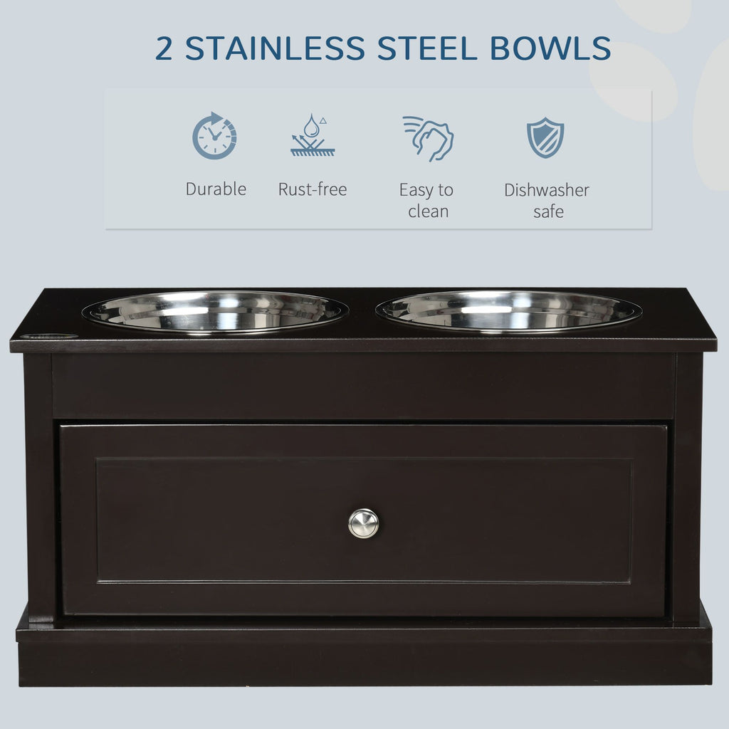 Elevate Your Large Dog's Dining Experience with Style and Storage