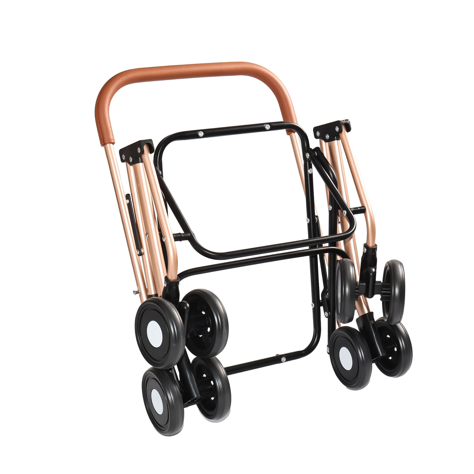 Double Pet Stroller for Small Medium Dogs Cats, 3-in-1 Convertible Carrier Tote, Foldable Frame Shoc