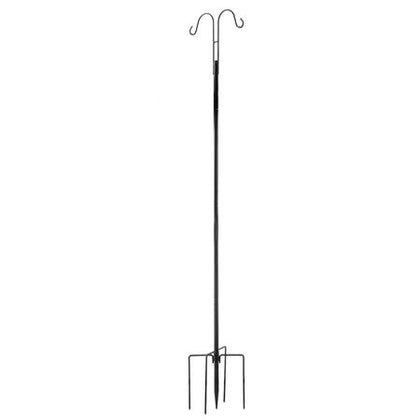 8-Pack practical Double Shepherds Hooks for Outdoor Bird Feeders and Decor