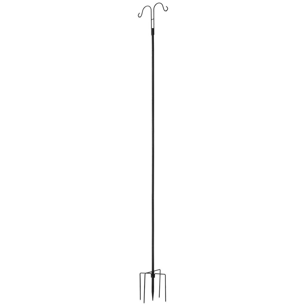 8-Pack 92- practical Double Shepherds Hooks for Outdoor Bird Feeders