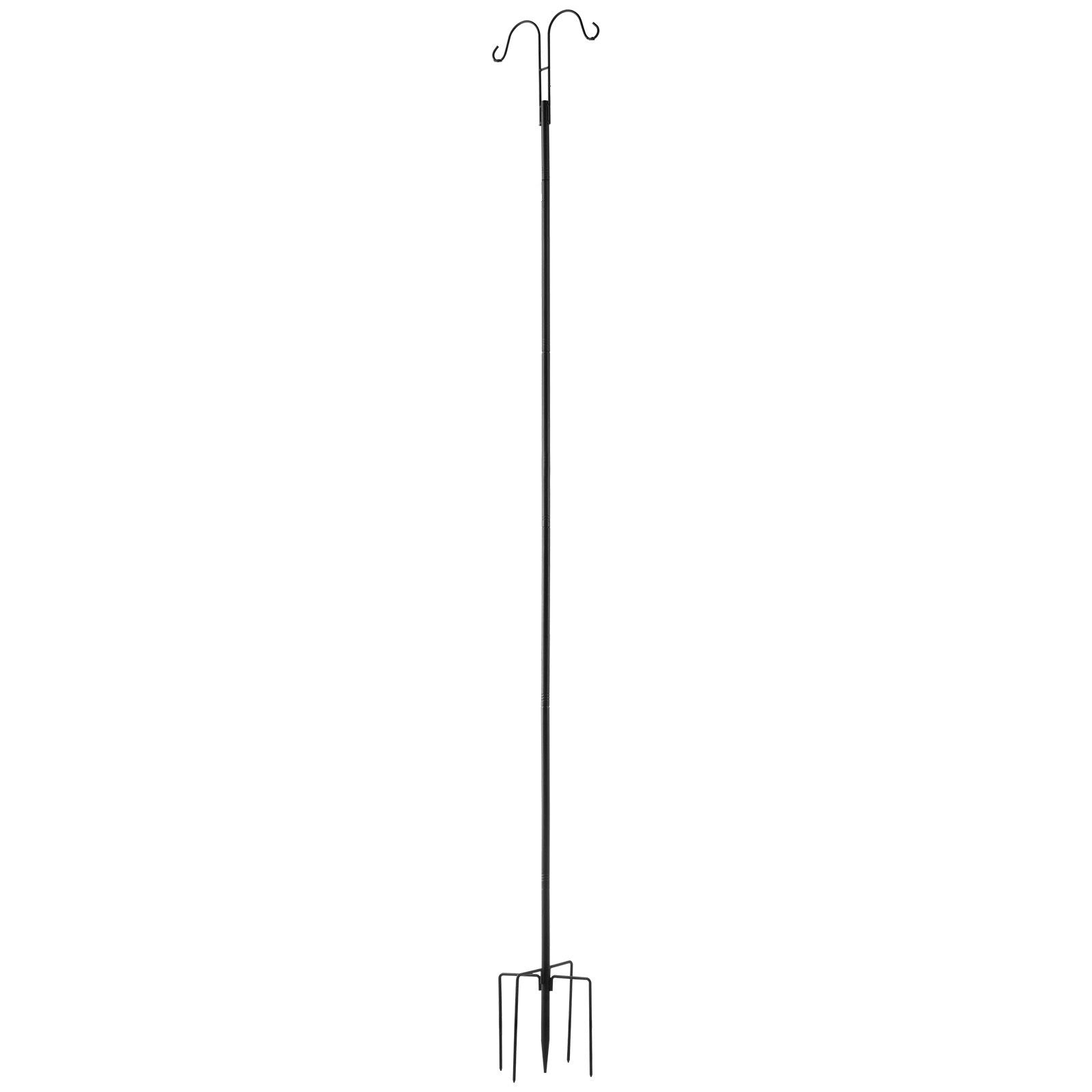 8-Pack 92- practical Double Shepherds Hooks for Outdoor Bird Feeders