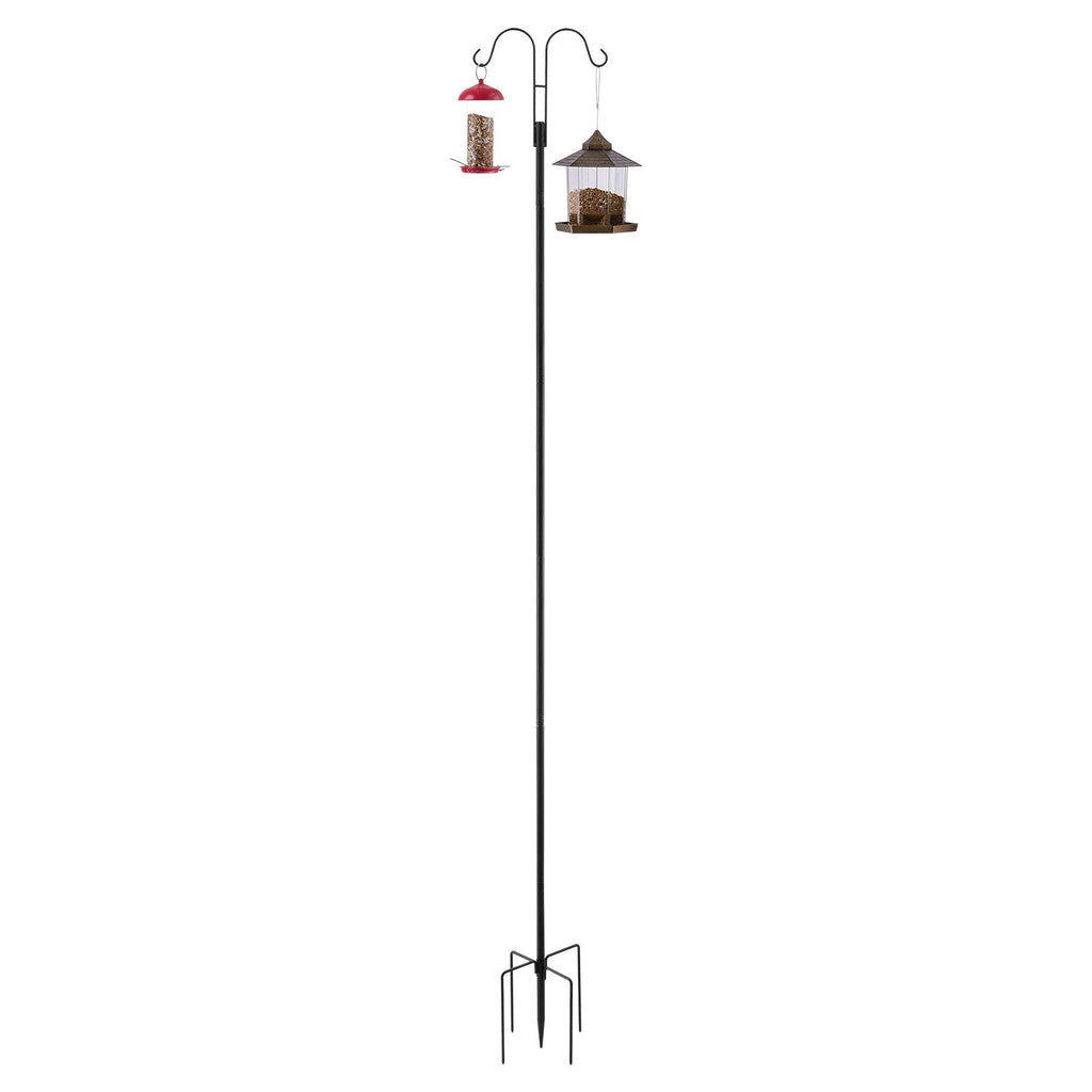 8-Pack 92- practical Double Shepherds Hooks for Outdoor Bird Feeders