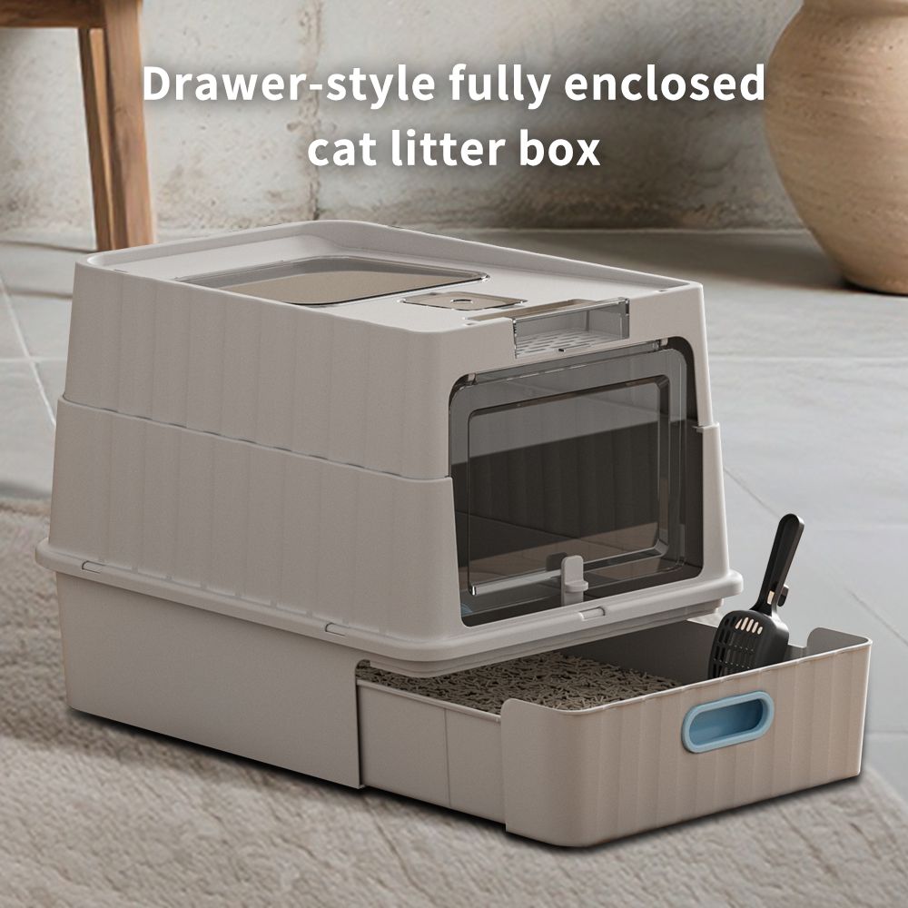 Make Litter Duty a Breeze with a Drawer Litter Box