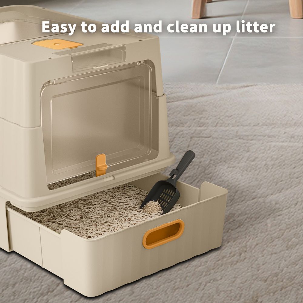 Make Litter Duty a Breeze with a Drawer Litter Box