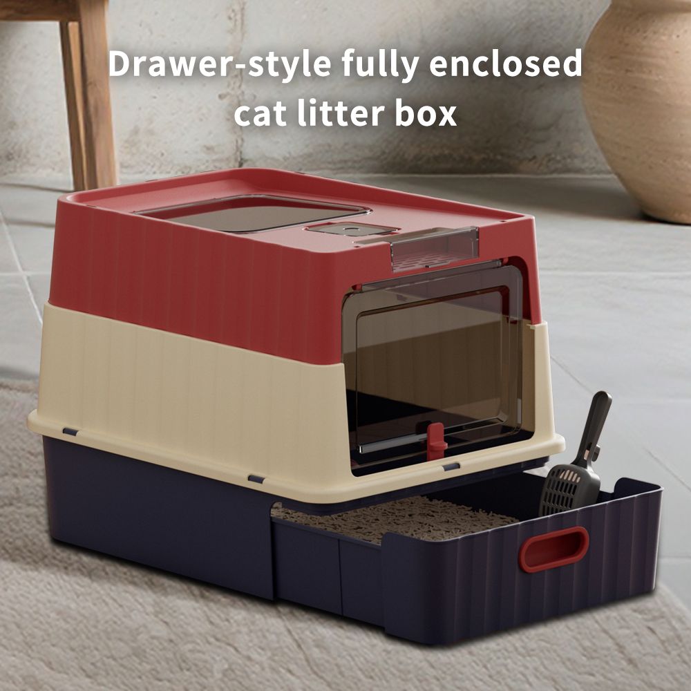 Make Litter Duty a Breeze with a Drawer Litter Box