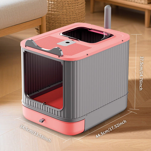 Effortless Cleaning with Our Foldable Drawer Litter Box – image 2