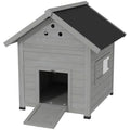 furniture-style Duck House with Openable Roof and Removable Base for Easy Cleaning
