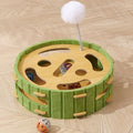 Interactive Cat Scratcher Box with Balls for Lounging and Clawing