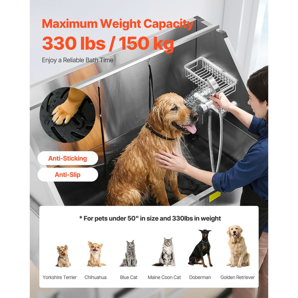 Effortless Bathing: Electric Lift Dog Washing Station for Medium & Large Pets