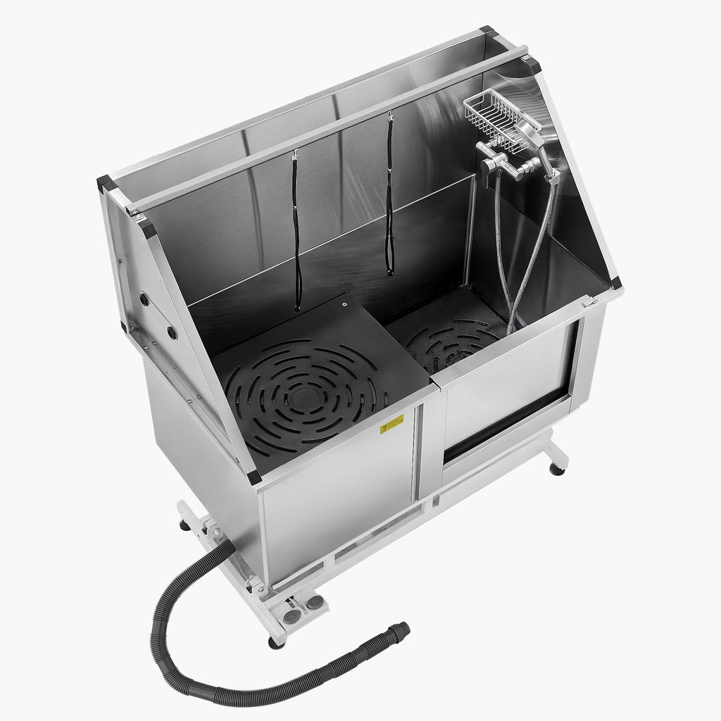 Effortless Bathing: Electric Lift Dog Washing Station for Medium & Large Pets
