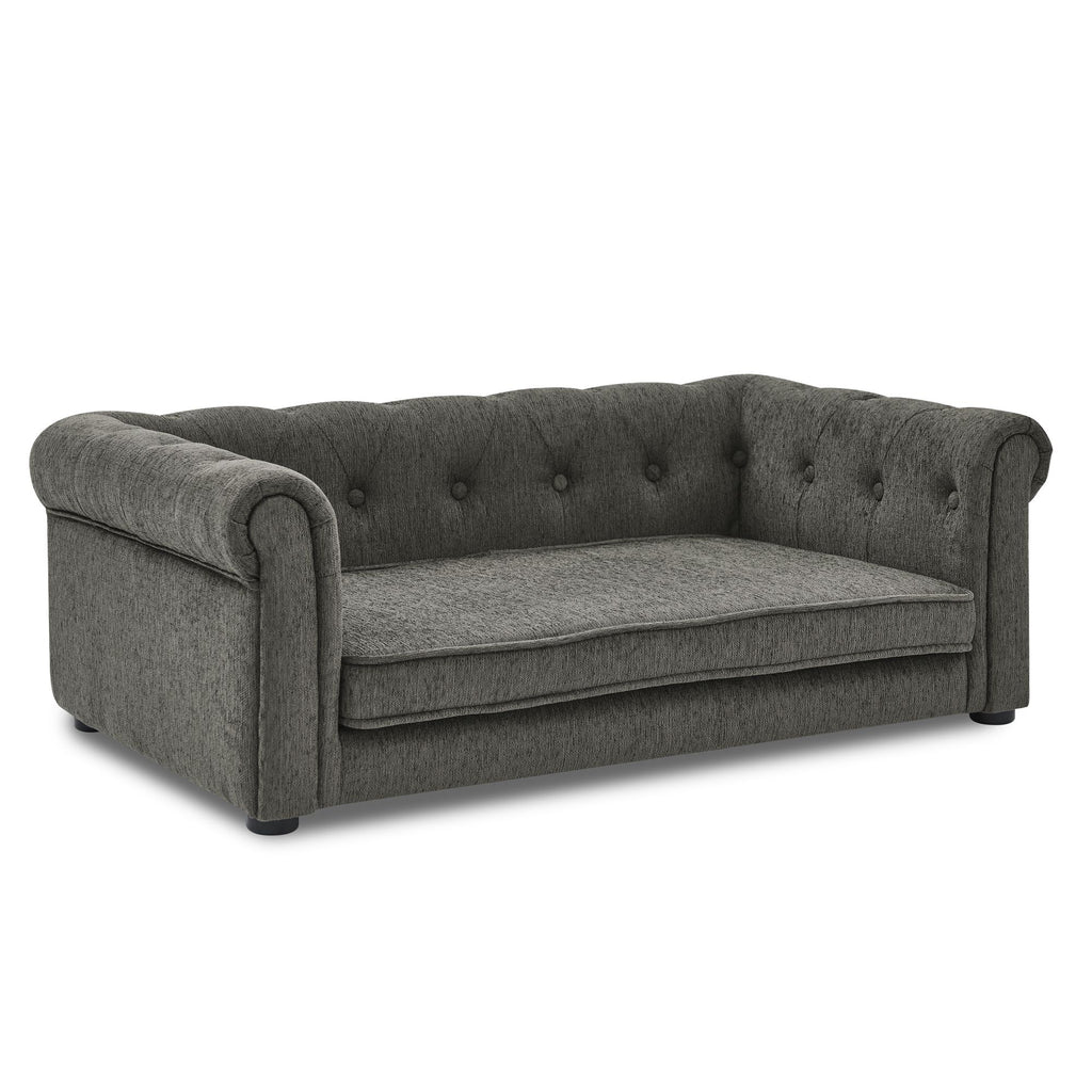 Elegant Elevated Pet Sofa Bed – Comfortable Dog Couch