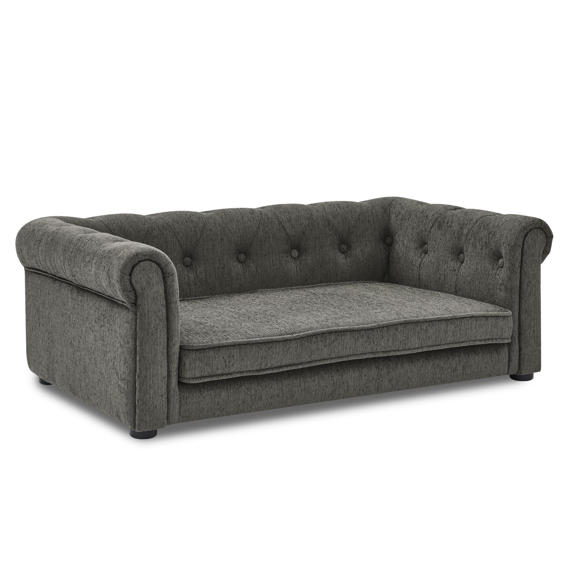 Elegant Elevated Pet Sofa Bed – Comfortable Dog Couch