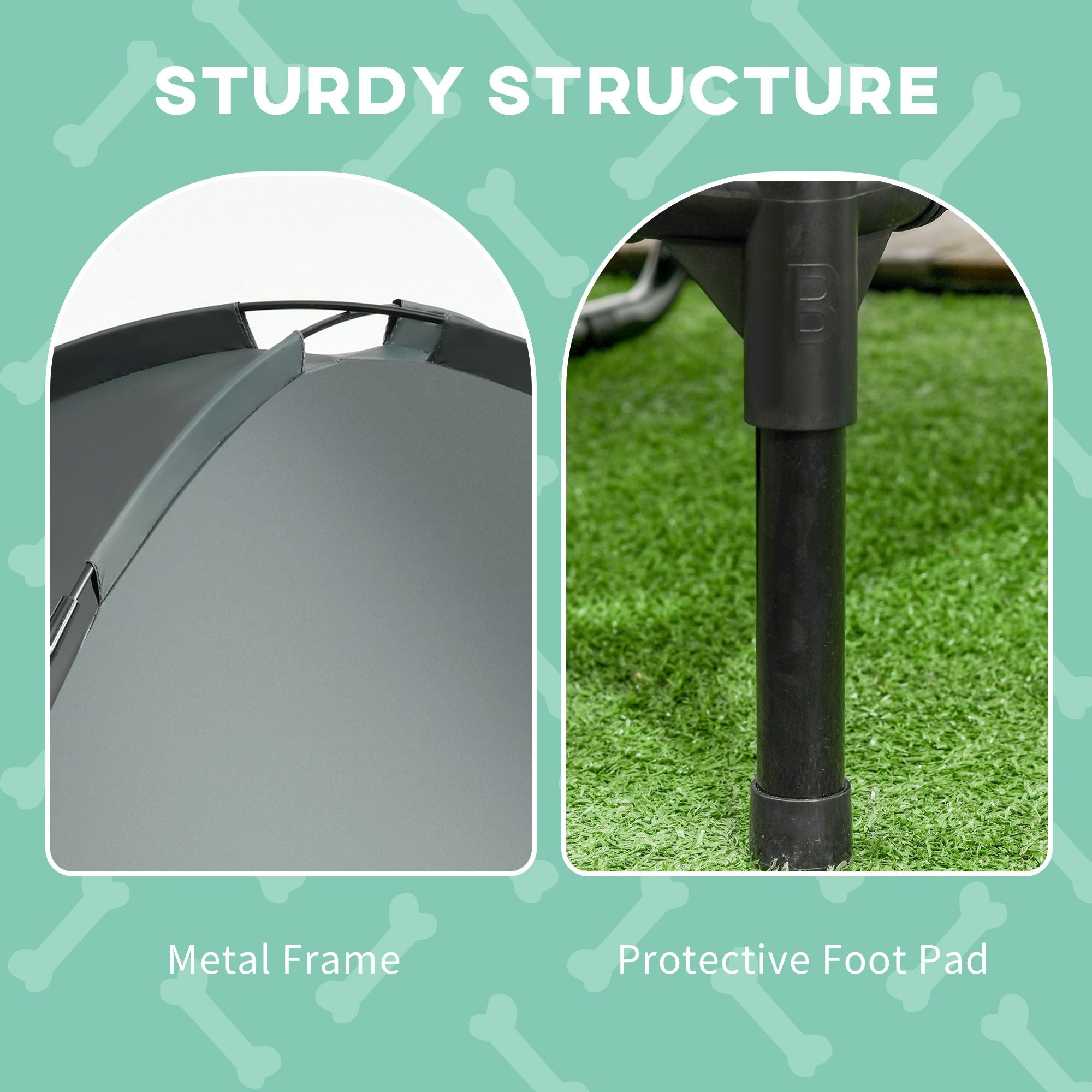 Elevate Your Dog's Comfort with a Shaded Outdoor Cot