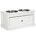 Elevate Your Dog's Dining Experience with Storage & Style