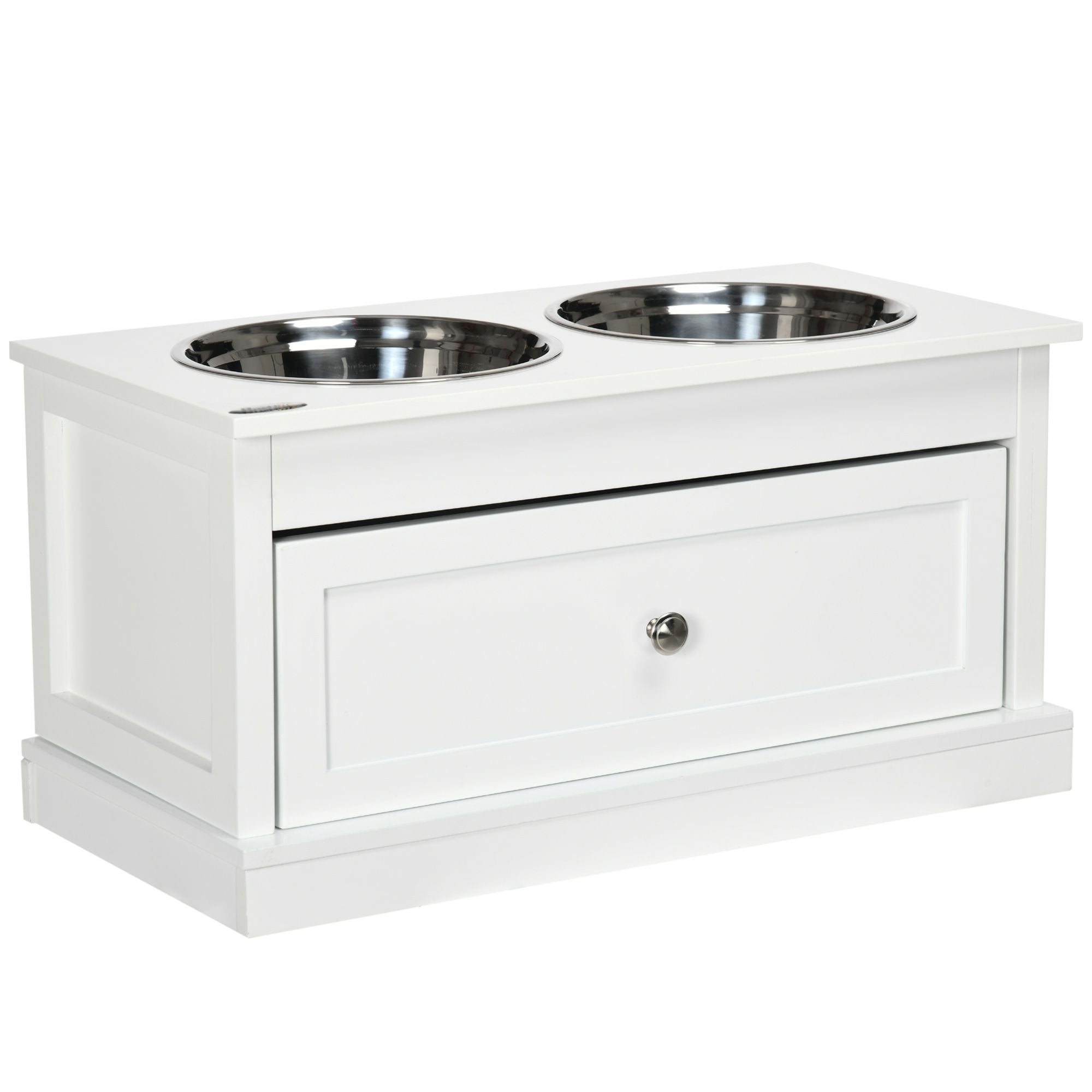 Elevate Your Dog's Dining Experience with Storage & Style