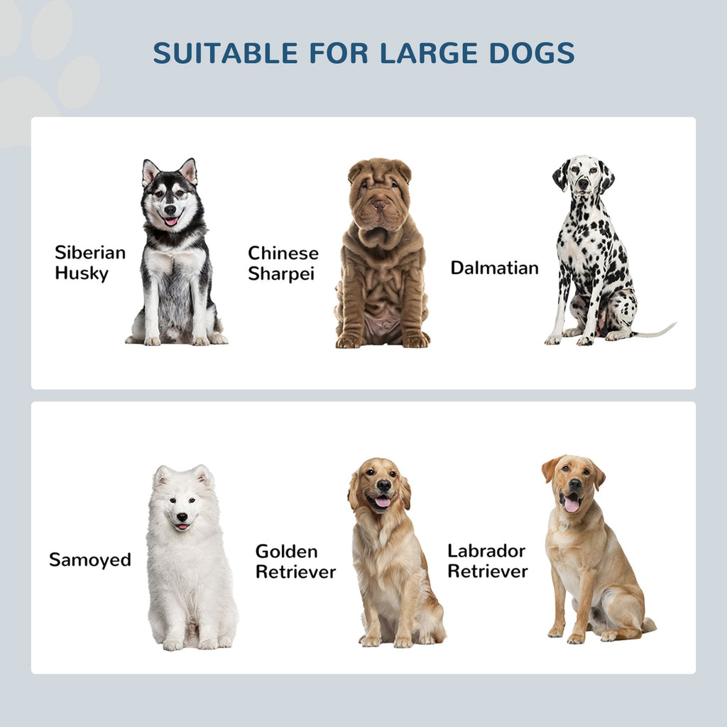 Elevate Your Dog's Mealtime with a Stylish Raised Feeder & Storage Cabinet