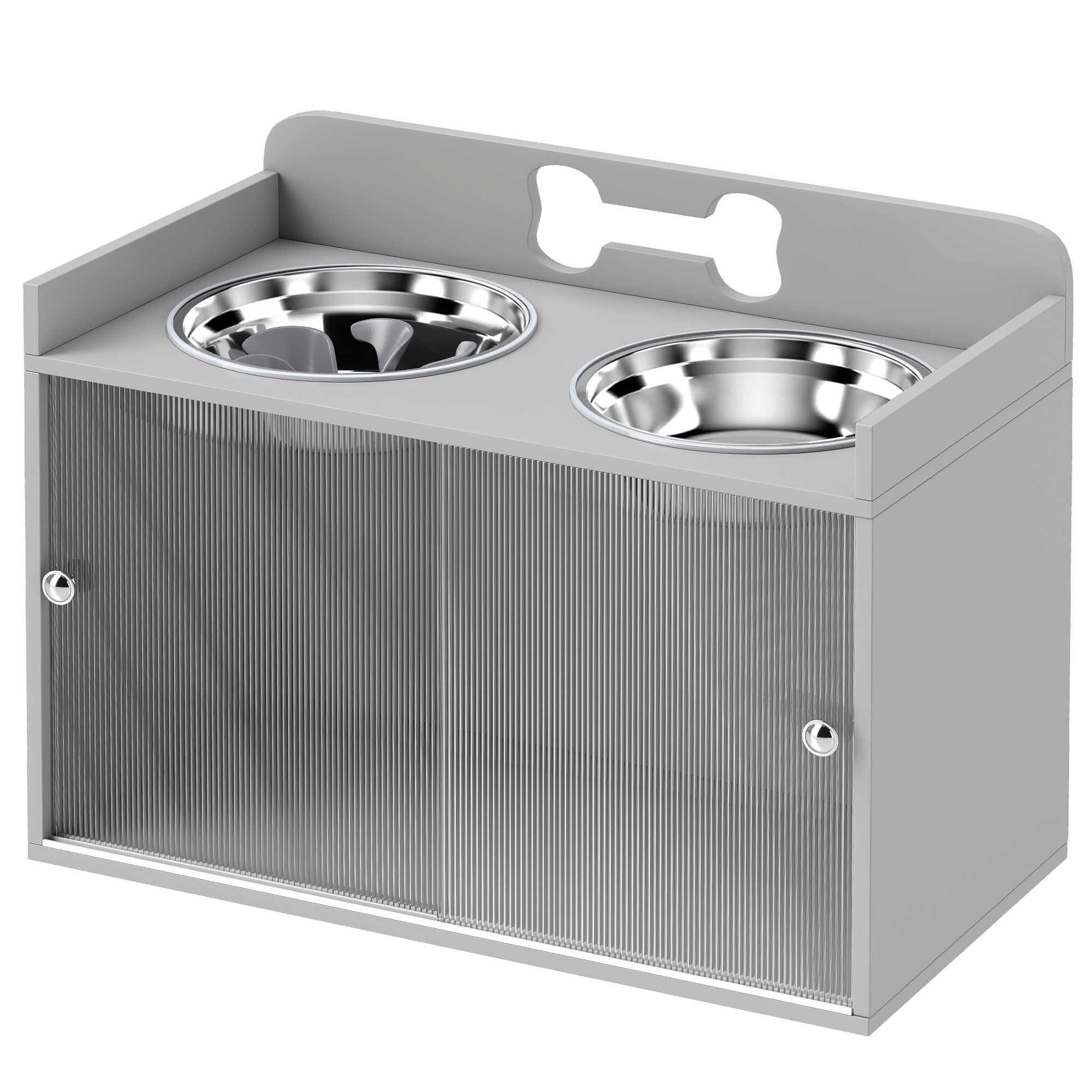 Elevate Your Dog's Mealtime with Style & Storage