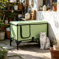 Elevated Heated Cat House