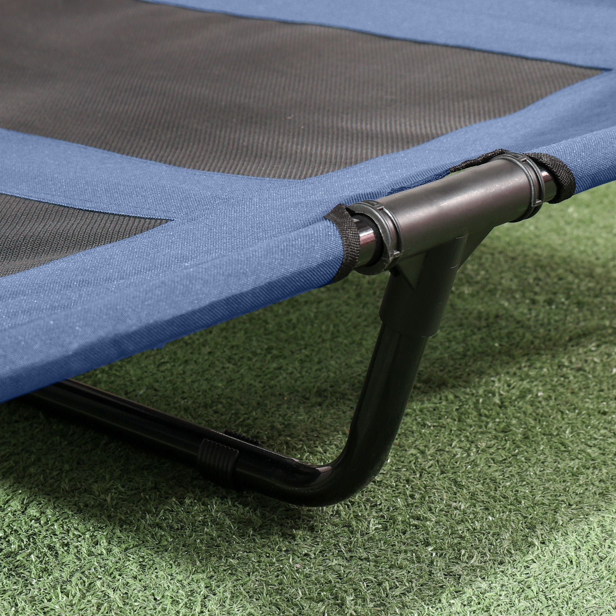 Elevate Your Dog's Comfort with a Portable Cot & Canopy