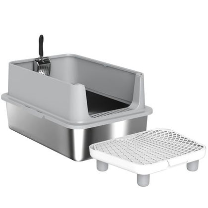 Spacious, Mess-Free Litter Box for Big Cats & Multi-Cat Homes