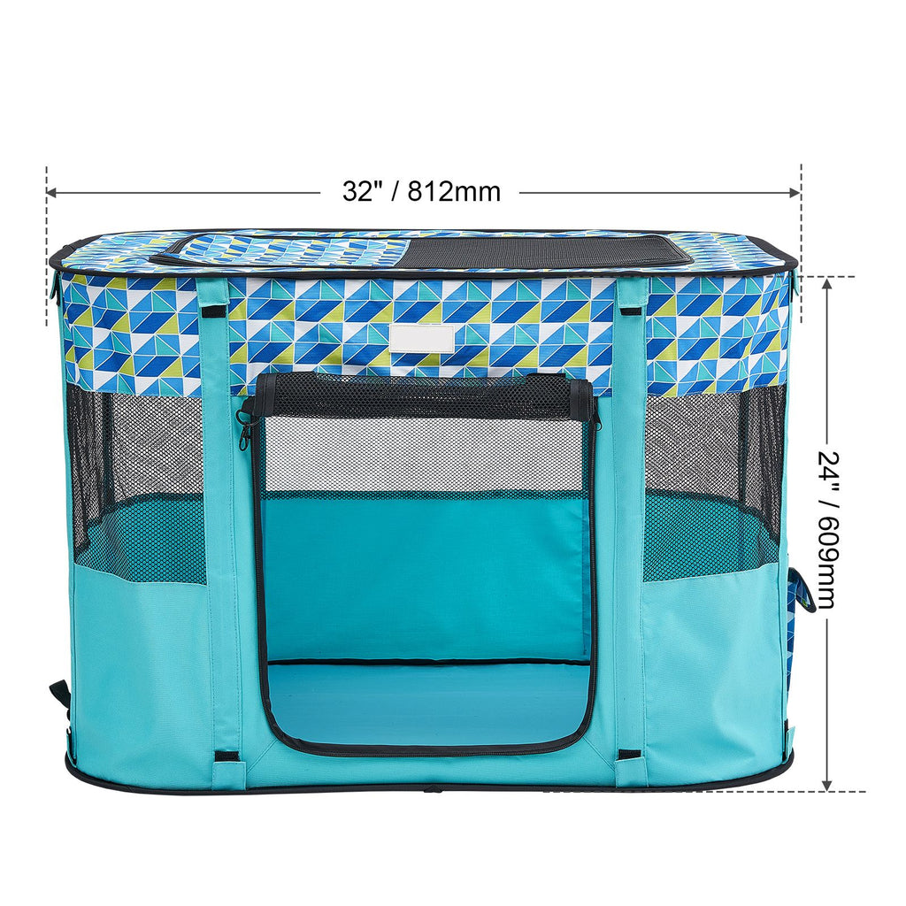 Foldable Pet Playpen: Portable, Breathable, water-ready, Easy Clean