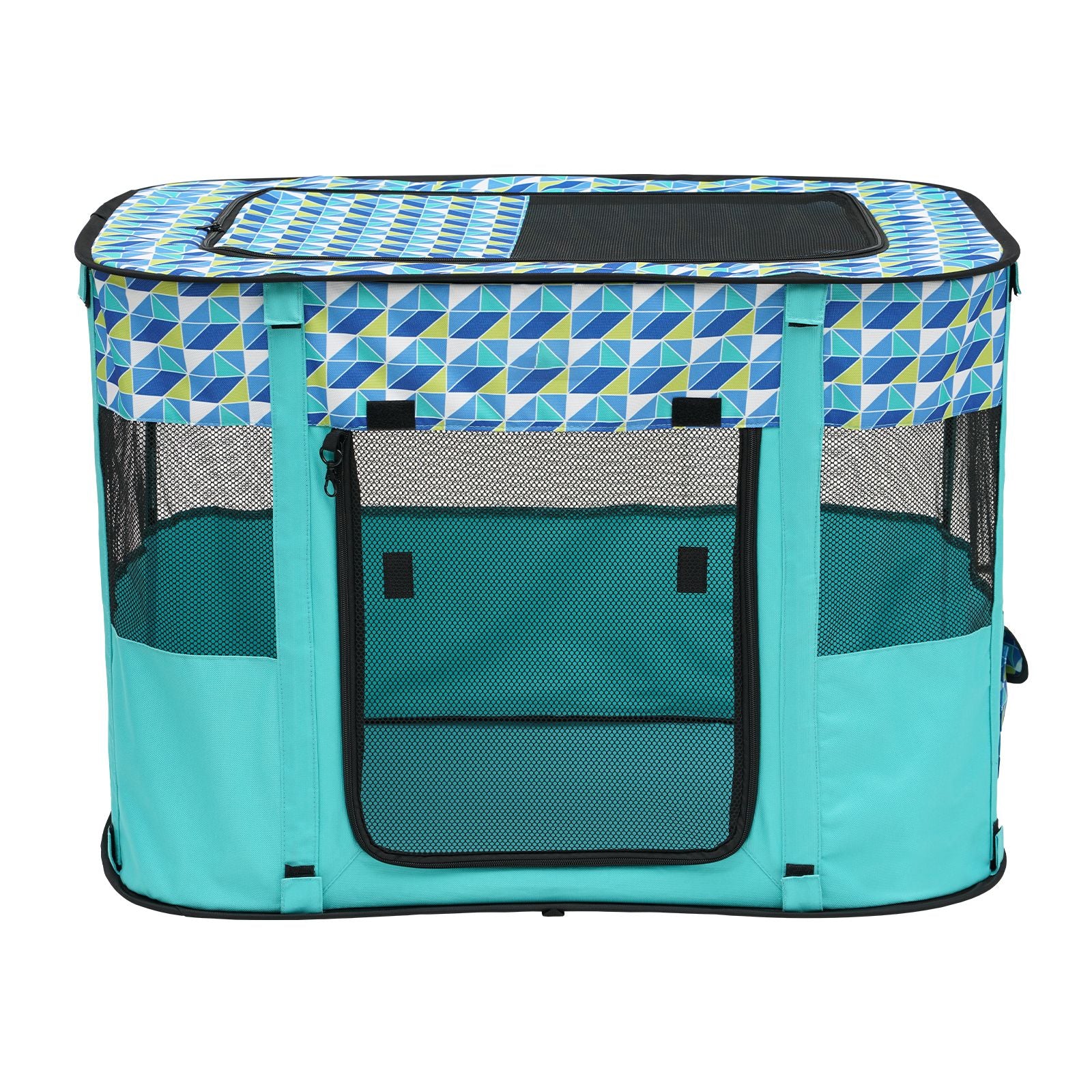 Foldable Pet Playpen: Portable, Breathable, water-ready, Easy Clean