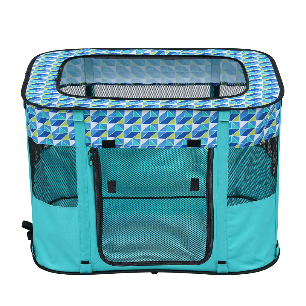 Foldable Pet Playpen: Portable, Breathable, water-ready, Easy Clean