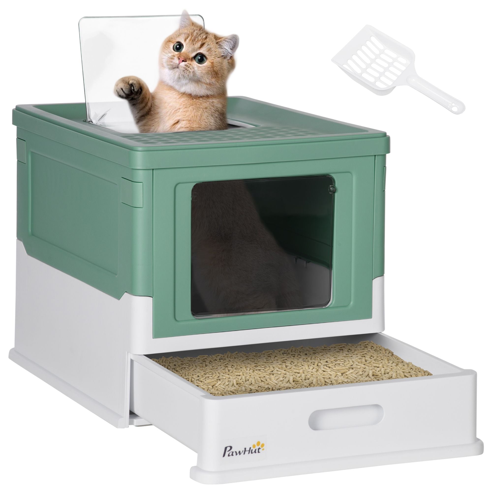 Keep Your Home Fresh with This Fully Enclosed Cat Litter Box