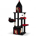 63 Gothic Cat Tree with Sisal Scratching Posts